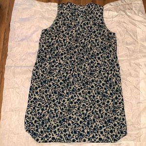Loft Floral Mini Dress